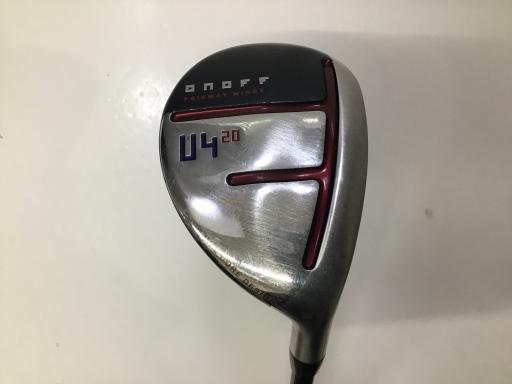 【中古】 ダイワ(グローブライド) ONOFF FAIRWAY WINGS(2020) AKA U4 ユーティリティ UT SMOOTH KICK MP-520U (フレックスS) メンズ 男性用 右利き 右用 Cランク ゴルフクラブ