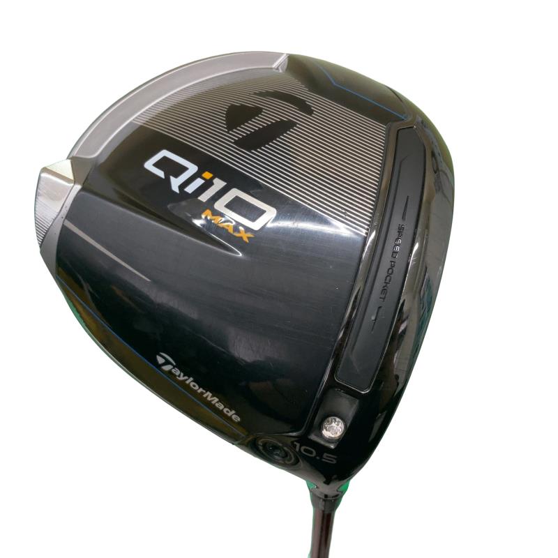 【中古】 テーラーメイド Qi10 MAX 10.5° USA ドライバー DR リシャフト (フレックスその他) メンズ 男性用 右利き 右用 Cランク ゴルフクラブ