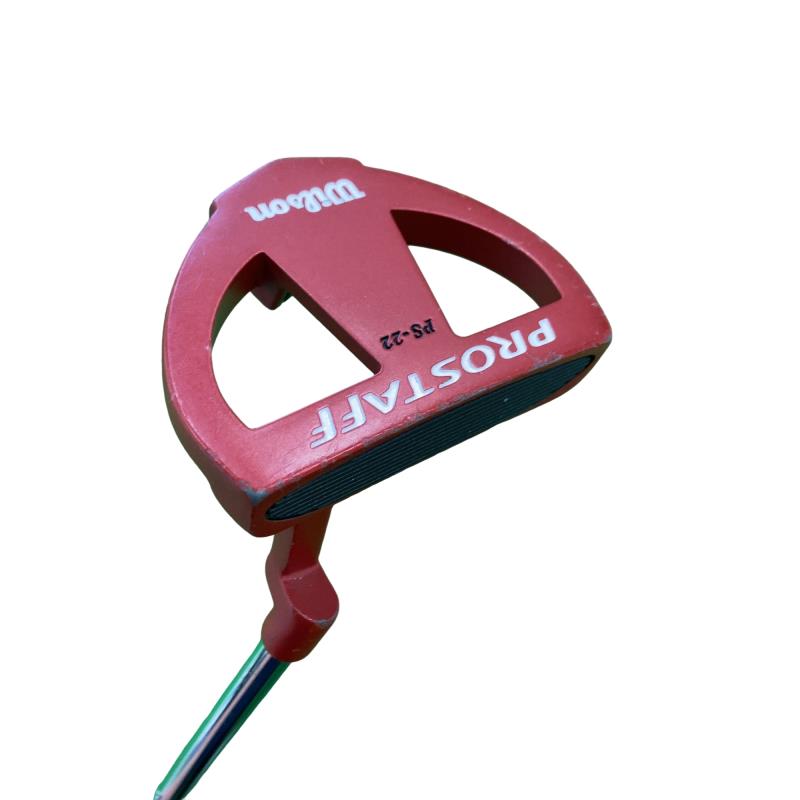 【中古】 ウィルソン PROSTAFF PS-22 RED 34インチ パター PT スチール (フレックスその他) メンズ 男性用 右利き 右用 Dランク ゴルフクラブ