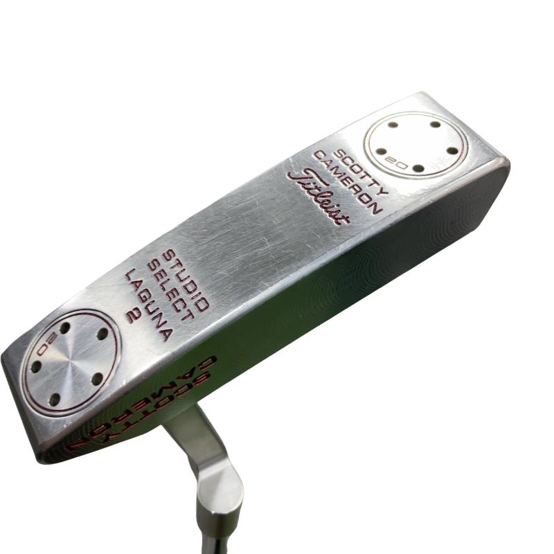【中古】 タイトリスト SCOTTY CAMERON STUDIO SELECT LAGUNA 2 33in パター PT スチール写真 (フレックス余分の物) メンズ 成人男性用 右利き 右用 C価値づける ゴルフ野球クラブ