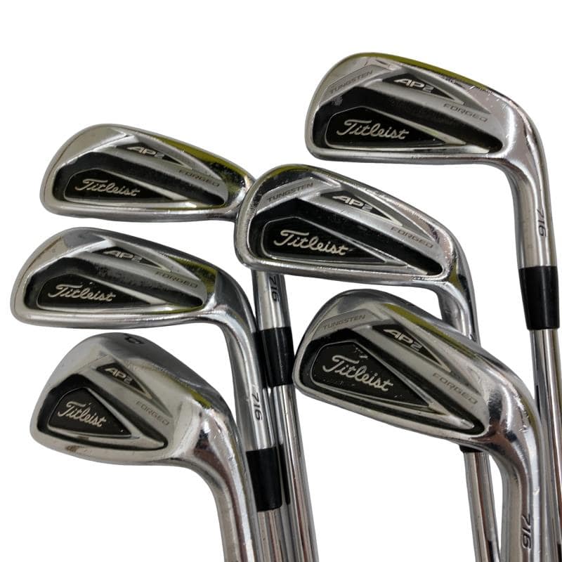【中古】 タイトリスト Titleist AP2 716 6S アイアンセット IR Dynamic Gold AMT (フレックスS) メンズ 男性用 右利き 右用 Dランク ゴルフクラブ