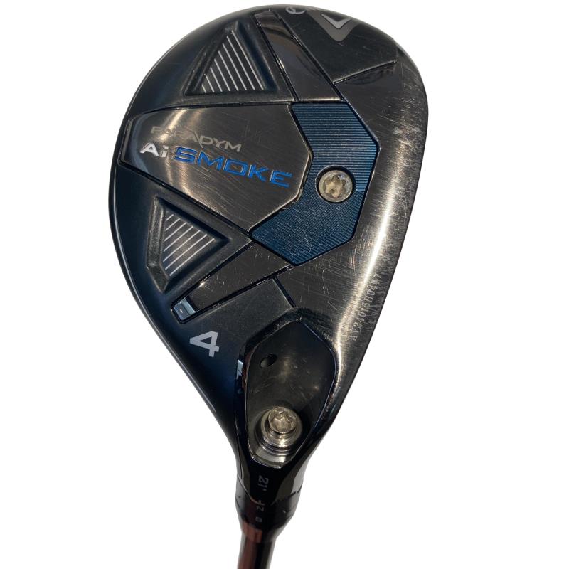 【中古】 キャロウェイ PARADYM Ai SMOKE U4 ユーティリティ UT TENSEI 50 for CW(Ai SMOKE UT) (フレックスS) メンズ 男性用 右利き 右用 Cランク ゴルフクラブ