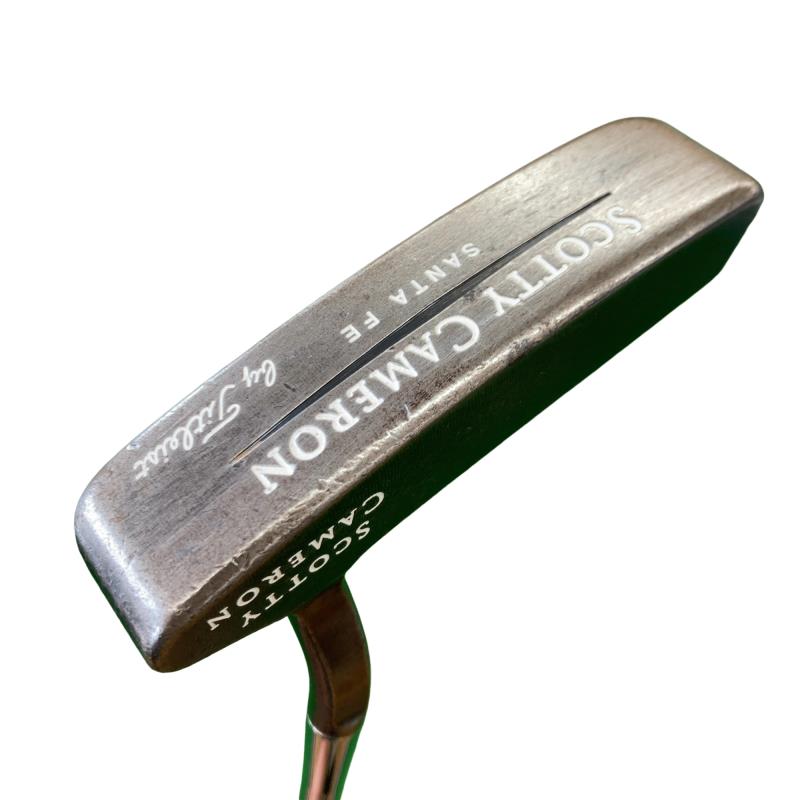 【中古】 タイトリスト SCOTTY CAMERON SANTA FE(ガンブルー) パター PT Micro Bell (フレックスその他) メンズ 男性用 右利き 右用 Cランク ゴルフクラブ｜ゴルフパートナー 中古クラブ店
