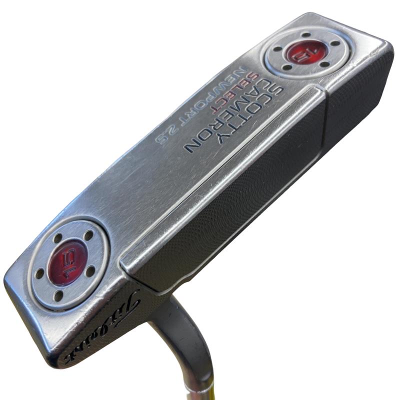 【中古】 タイトリスト SCOTTY CAMERON select NEWPORT 2.5(2016) 34in パター PT スチール写真 (フレックス余分の物) メンズ 成人男性用 右利き 右用 C序列付ける ゴルフ野球クラブ