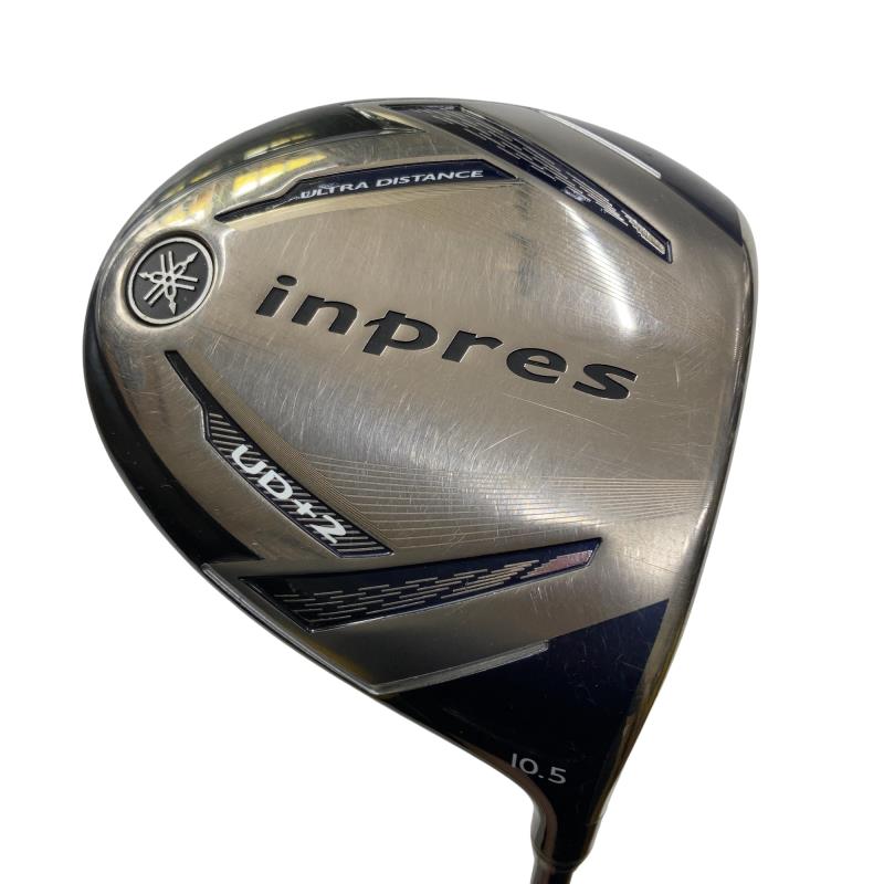 【中古】 ヤマハ inpres UD+2(2019) 10.5° １番ウッド DR TMX-419D (フレックスSR) メンズ 成人男性用 右利き 右用 C序列付ける ゴルフ野球クラブ