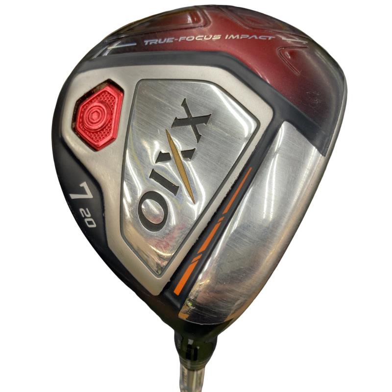 【中古】 ダンロップ XXIO(2018) 7W(レッド) フェアウェイウッド FW XXIO MP1000(フェアウェイ) レッド (フレックスS) メンズ 男性用 右利き 右用 Cランク ゴルフクラブ