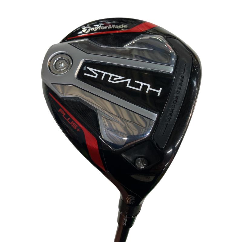 【中古】 テーラーメイド STEALTH PLUS+ 3W フェアウェイウッド FW TENSEI SILVER TM50(STEALTH FW) (フレックスR) メンズ 男性用 右利き 右用 Cランク ゴルフクラブ