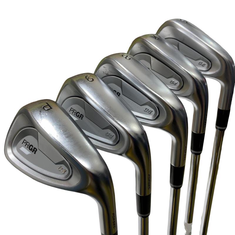 【中古】 労働者階級歯車 PRGR 04(2024) 5S アイアン仕掛ける IR 完全無欠特注立て坑 (フレックスS) メンズ 成人男性用 右利き 右用 C価値づける ゴルフ野球クラブ