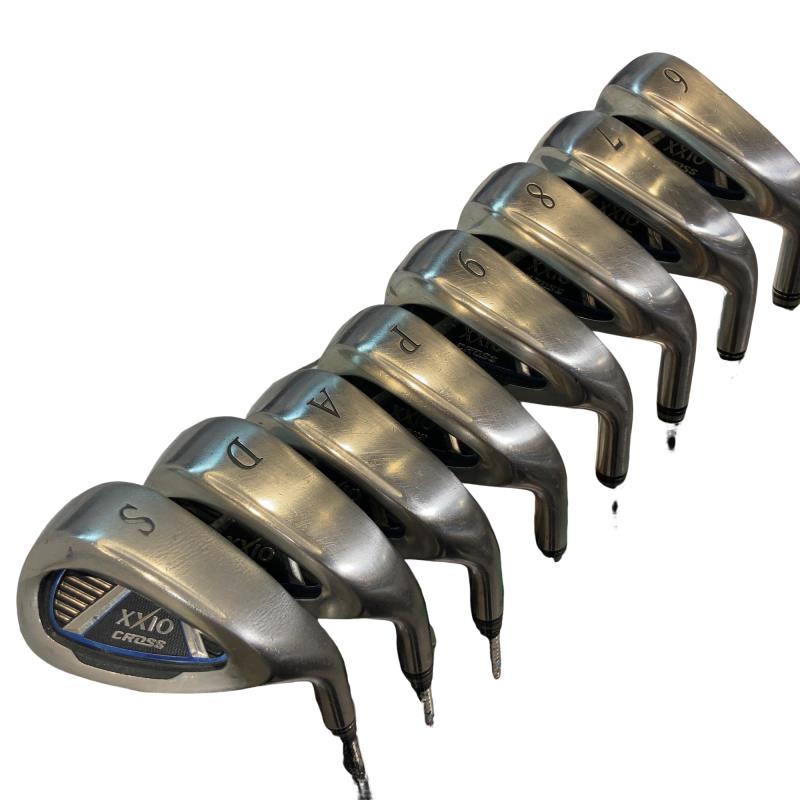 【中古】 ダンロップ XXIO CROSS 9S アイアンセット IR XXIO MH1000 (フレックスR) メンズ 男性用 右利き 右用 Cランク ゴルフクラブ｜ゴルフパートナー 中古クラブ店