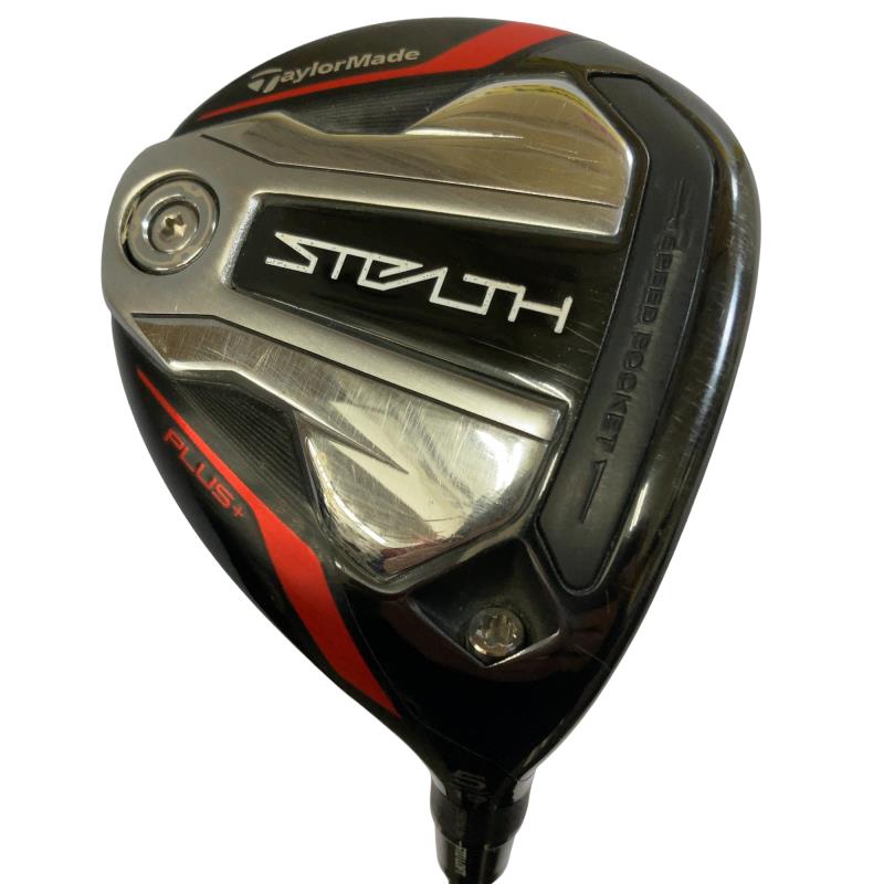【中古】 テーラーメイド STEALTH PLUS+ 5W フェアウェイウッド FW TENSEI SILVER TM50(STEALTH FW) (フレックスS) メンズ 男性用 右利き 右用 Bランク ゴルフクラブ