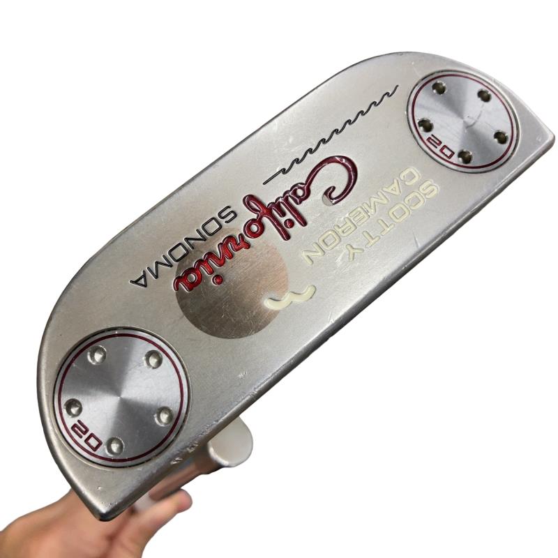 【中古】 タイトリスト SCOTTY CAMERON California SONOMA 33インチ(20g) パター PT スチール (フレックスその他) メンズ 男性用 右利き 右用 Cランク ゴルフクラブ|ゴルフパートナー 中古クラブ店