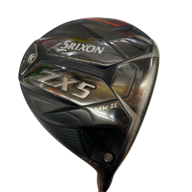 【中古】 ダンロップ SRIXON ZX5 Mk II 10.5° ドライバー DR 純正特注シャフト (フレックスS) メンズ 男性用 右利き 右用 Cランク ゴルフクラブ
