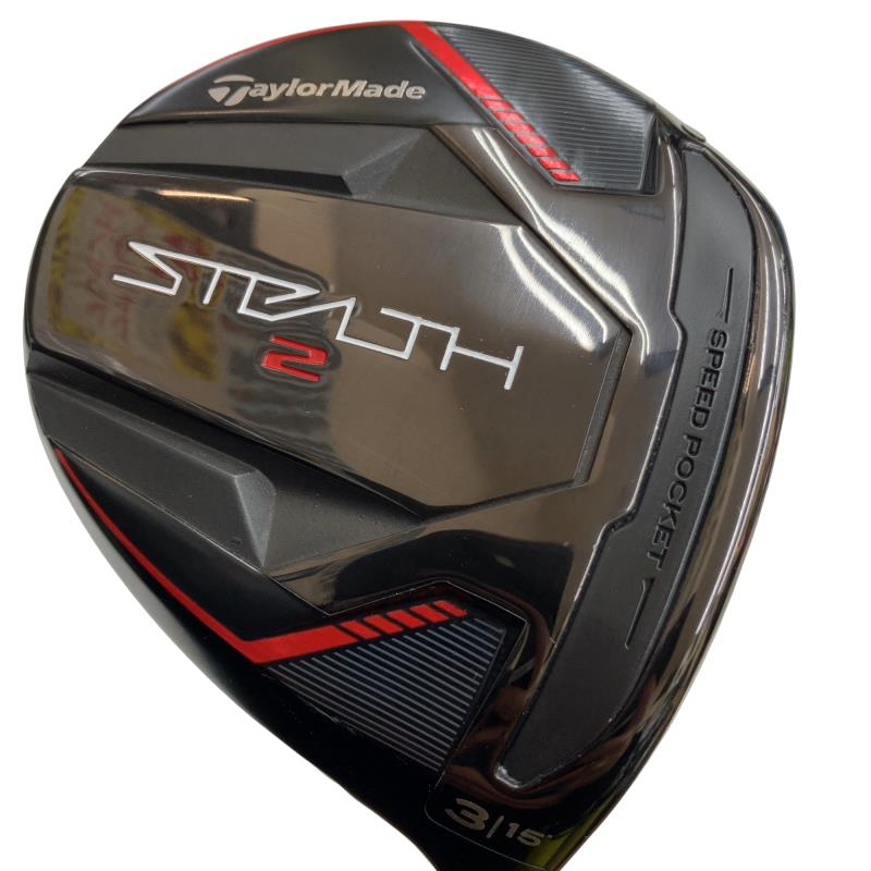 【中古】 テーラーメイド STEALTH2 3W フェアウェイウッド FW TENSEI RED TM50(STEALTH FW) (フレックスSR) メンズ 男性用 右利き 右用 Cランク ゴルフクラブ
