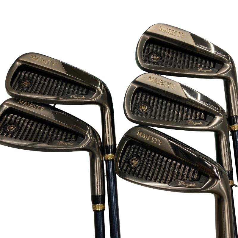【中古】 マジェスティゴルフ(旧マルマン) MAJESTY Royale Gold(2026) 5S アイアンセット IR MAJESTY LV560G(IR) (フレックスR) メンズ 男性用 右利き 右用 Cランク ゴルフクラブ
