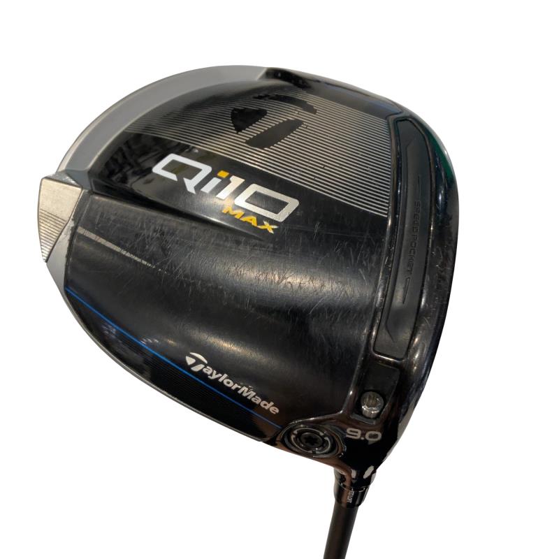 【中古】 仕立て屋お手伝いさん Qi10 MAX  9° １番ウッド DR 純然たる特注矢がら (フレックスS) メンズ 成人男性用 右利き 右用 C位置づける ゴルフ野球クラブ