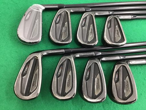 【中古】 タイトリスト Titleist T100S ブラック 8S アイアンセット IR Dynamic Gold 105 ONYX BLACK (フレックスS) メンズ 男性用 右利き 右用 Cランク ゴルフクラブ