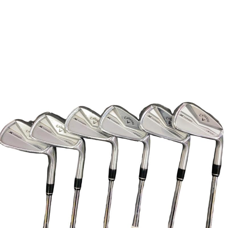 【中古】 キャロウェイ X FORGED STAR(2024) 6S アイアン仕掛ける IR 完全無欠特注立て坑 (フレックスS) メンズ 成人男性用 右利き 右用 C価値づける ゴルフ野球クラブ