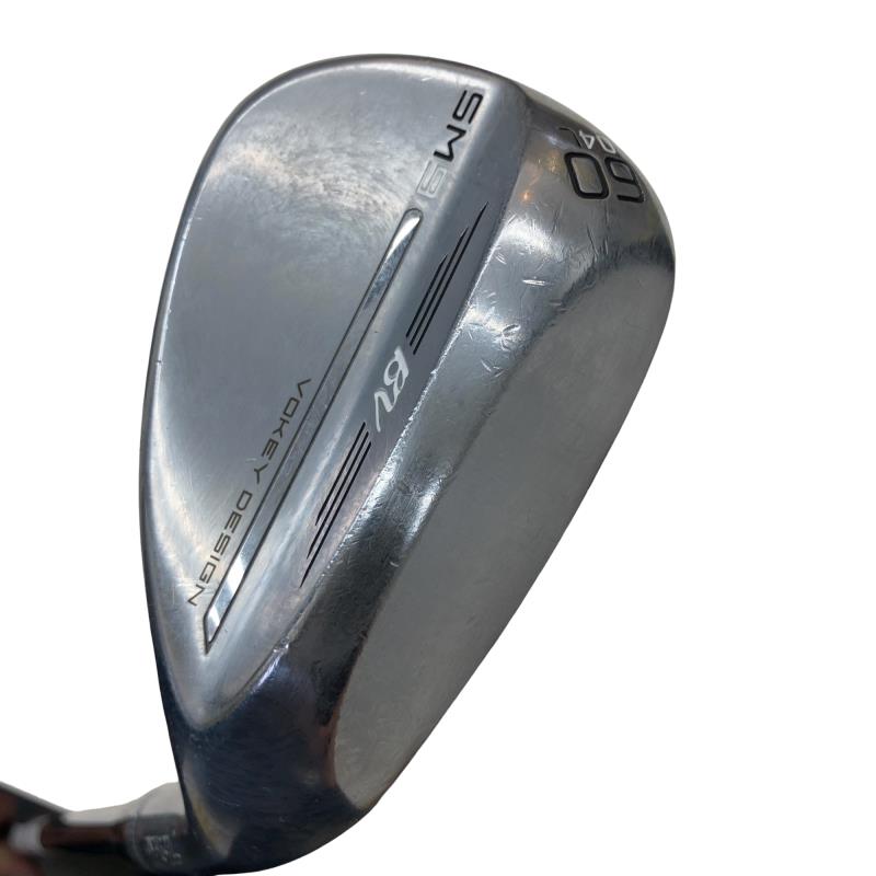 【中古】 タイトリスト VOKEY SPIN MILLED SM9 ツアークロム 60°/04°L ウェッジ WG NS PRO 950GH neo (フレックスS) メンズ 男性用 右利き 右用 Cランク ゴルフクラブ