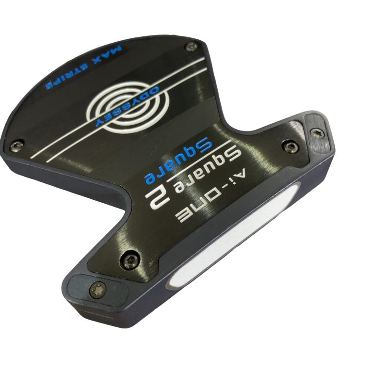 【中古】 オデッセイ Ai-ONE SQUARE 2 SQUARE MAX STRIPE 34in パター PT STROKE LAB 90 スチール写真 (フレックス余分の物) メンズ 成人男性用 右利き 右用 B価値づける ゴルフ野球クラブ
