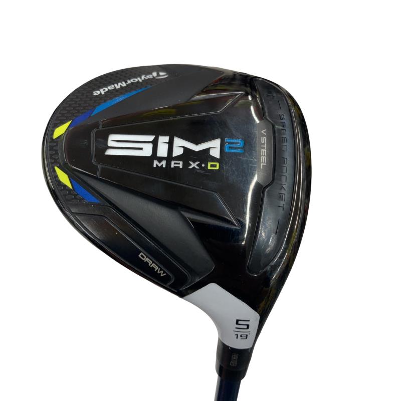 【中古】 テーラーメイド SIM2 MAX-D 5W フェアウェイウッド FW TENSEI BLUE TM50(SIM2 FW) (フレックスSR) メンズ 男性用 右利き 右用 Cランク ゴルフクラブ｜ゴルフパートナー 中古クラブ店