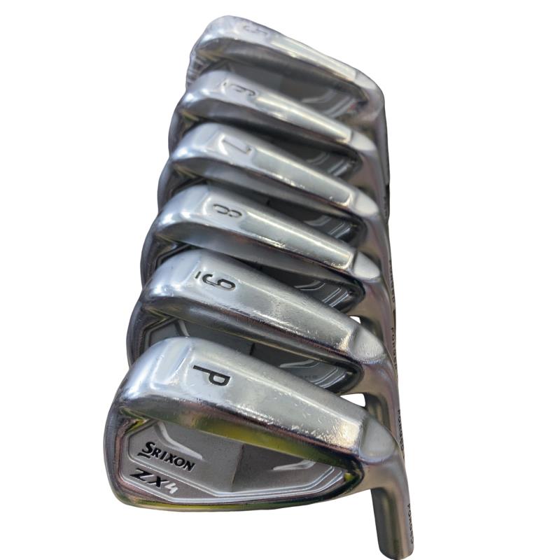 【中古】 ダンロップ SRIXON ZX4 Mk II 6S アイアンセット IR 純正特注シャフト (フレックスR) メンズ 男性用 右利き 右用 Cランク ゴルフクラブ｜ゴルフパートナー 中古クラブ店