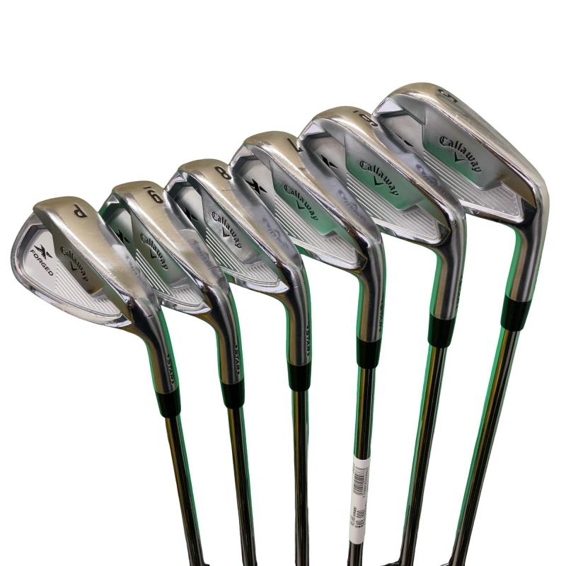 【中古】 キャロウェイ X FORGED STAR(2021) 6S アイアンセット IR NS PRO 950GH neo (フレックスS) メンズ 男性用 右利き 右用 Dランク ゴルフクラブ