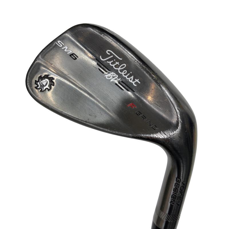 【中古】 タイトリスト VOKEY SPIN MILLED SM6 スティールグレー 50°/12°F ウェッジ WG Dynamic Gold (フレックスS) メンズ 男性用 右利き 右用 Cランク ゴルフクラブ