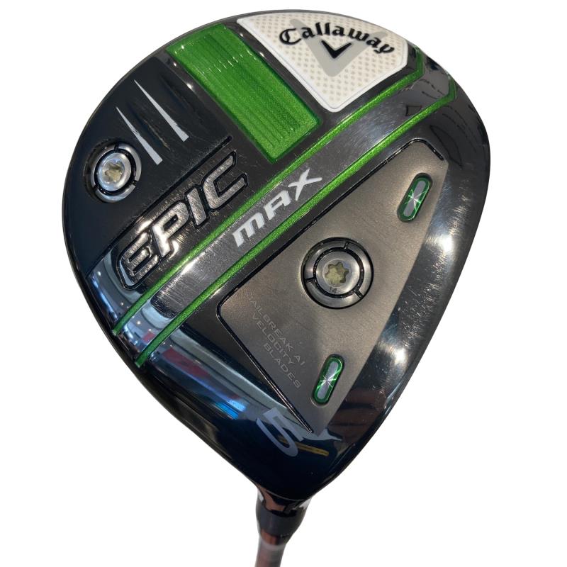 【中古】 キャロウェイ EPIC MAX 5W フェアウェイウッド FW Diamana 40 for CW(2021 EPIC FW) (フレックスS) メンズ 男性用 右利き 右用 Cランク ゴルフクラブ