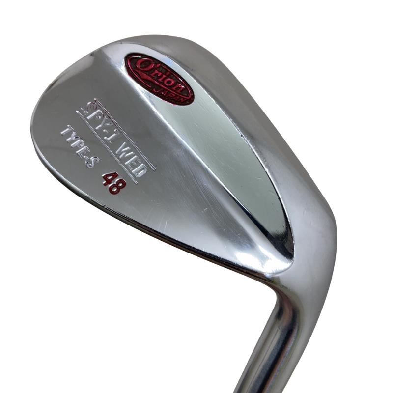 【中古】 ORION(オライオン) SPY-1 WED TYPE-S(メッキ仕上げ) 48° ウェッジ WG リシャフト (フレックスその他) メンズ 男性用 右利き 右用 Cランク ゴルフクラブ