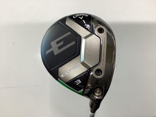 【中古】 キャロウェイ ELYTE 3W フェアウェイウッド FW VENTUS GREEN 50 for CW(ELYTE FW) (フレックスS) メンズ 男性用 右利き 右用 Cランク ゴルフクラブ|ゴルフパートナー 中古クラブ店