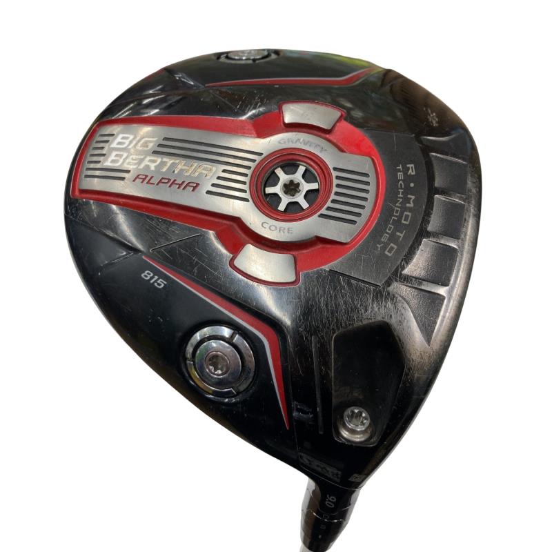 【中古】 キャロウェイ BIG BERTHA ALPHA 815  9° USA １番ウッド DR Motore Speeder 565 (フレックスS) メンズ 成人男性用 右利き 右用 C序列付ける ゴルフ野球クラブ
