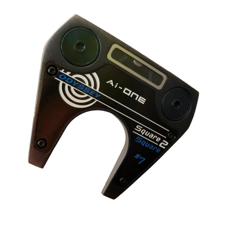 【中古】 オデッセイ Ai-DUAL SQUARE 2 SQUARE #7 34in パター PT STROKE LAB 120 スチール写真 (フレックス余分の物) メンズ 成人男性用 右利き 右用 D序列付ける ゴルフ野球クラブ