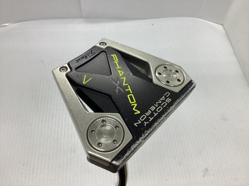 【中古】 タイトリスト SCOTTY CAMERON PHANTOM X 7.5 34in パター PT スチール写真 (フレックス余分の物) メンズ 成人男性用 右利き 右用 D位置付ける ゴルフ野球クラブ パター-スポーツ・アウトドア