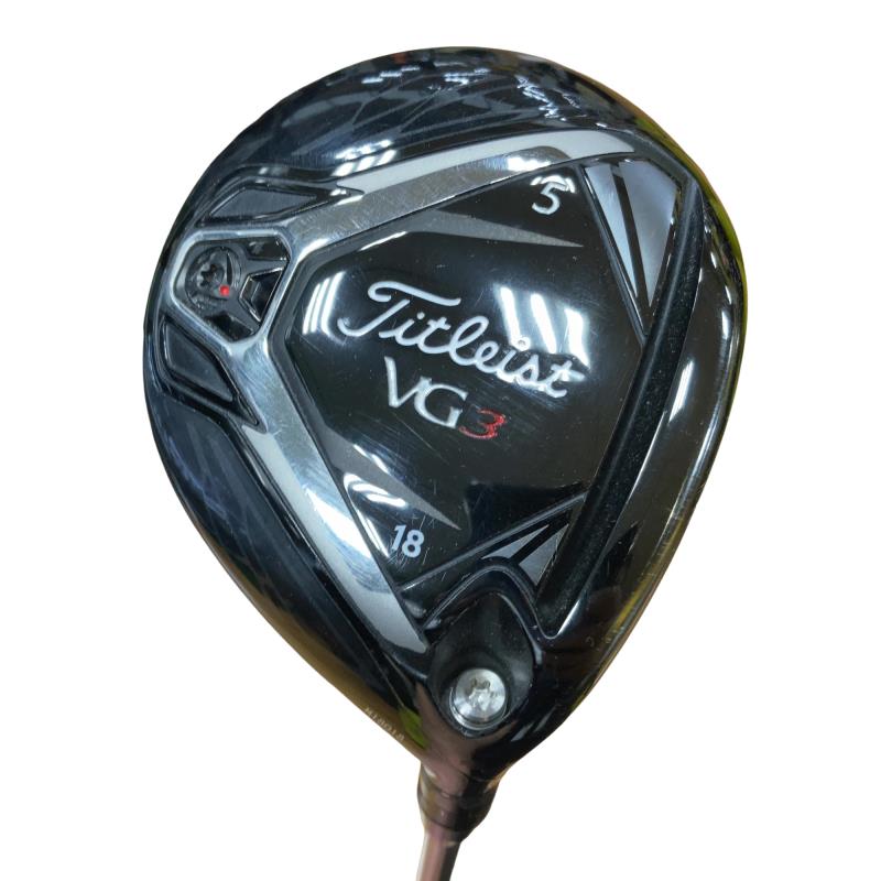 【中古】 タイトリスト Titleist VG3(2018) 5W フェアウェイウッド FW Titleist VG F(2018) (フレックスS) メンズ 成人男性用 右利き 右用 C位置づける ゴルフ野球クラブ