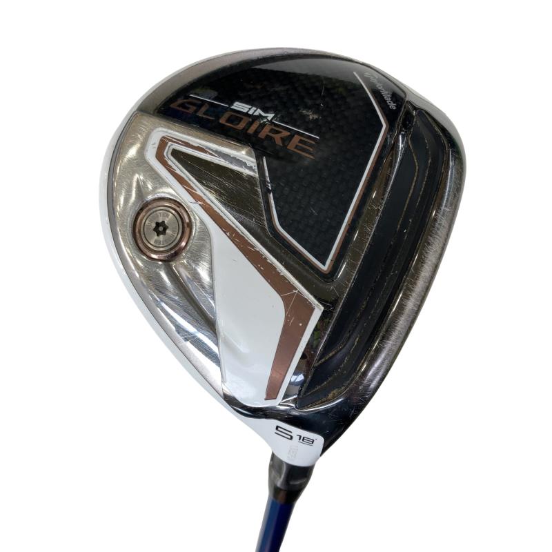 【中古】 テーラーメイド SIM GLOIRE 5W フェアウェイウッド FW リシャフト (フレックスその他) メンズ 男性用 右利き 右用 Cランク ゴルフクラブ