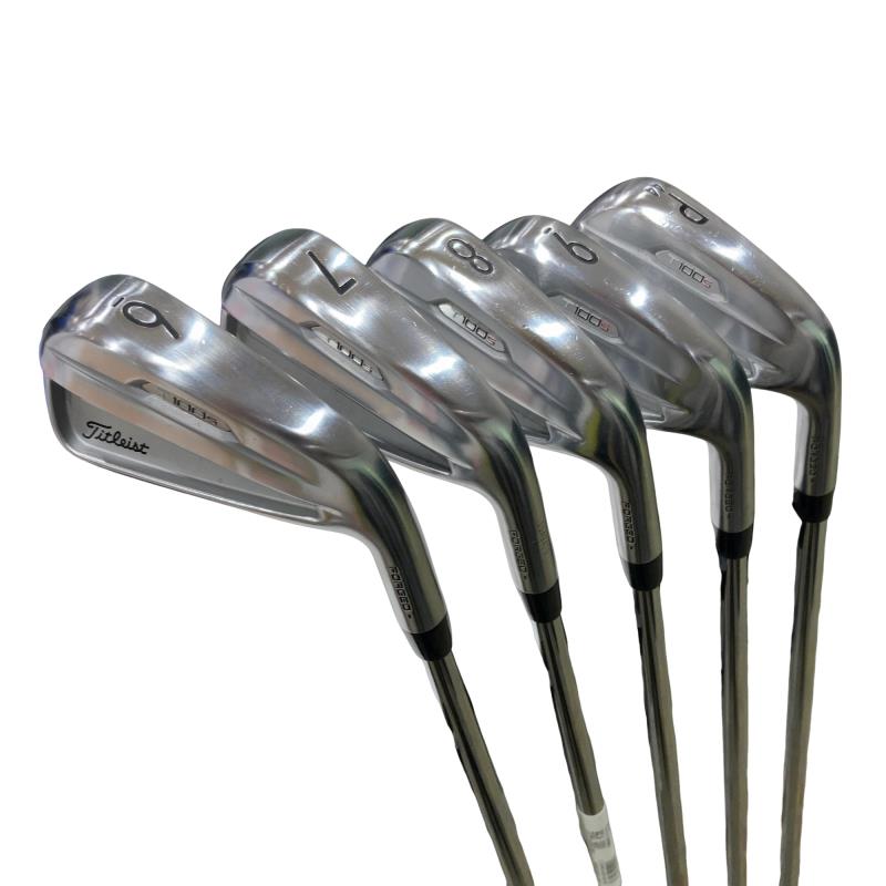 【中古】 タイトリスト Titleist T100S(2021) 5S アイアン仕掛ける IR 完全無欠特注立て坑 (フレックスS) メンズ 成人男性用 右利き 右用 C価値づける ゴルフ野球クラブ