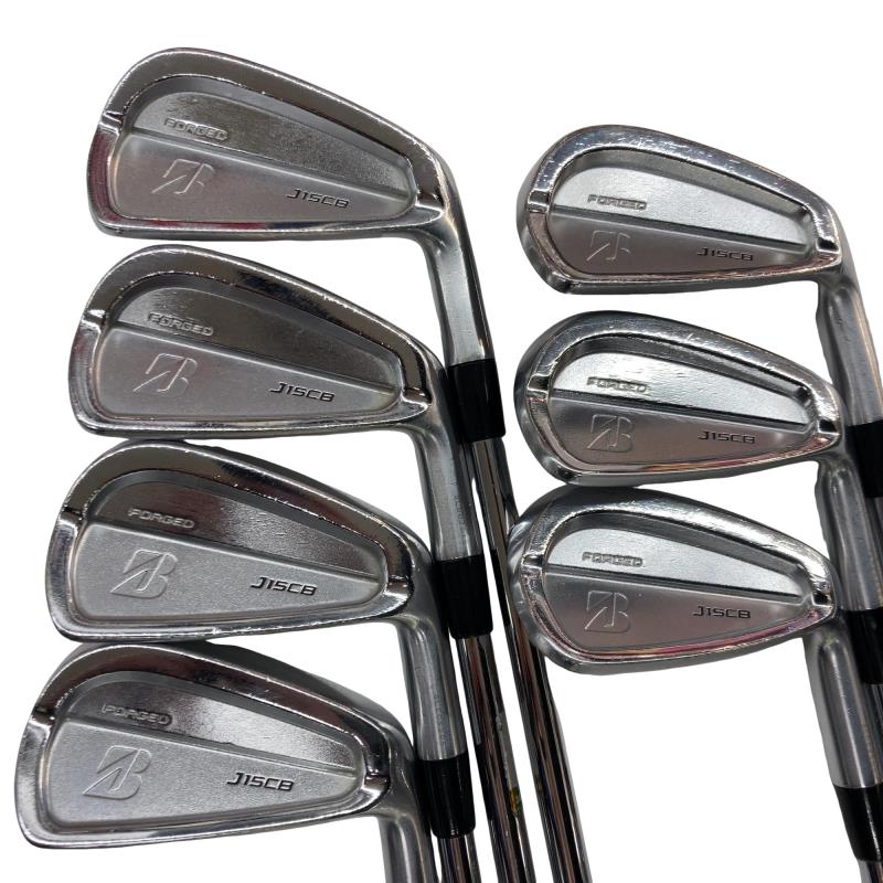 【中古】 ブリヂストン BRIDGESTONE J15CB 8S アイアン仕掛ける IR Dynamic Gold (フレックスS) メンズ 成人男性用 右利き 右用 C価値づける ゴルフ野球クラブ