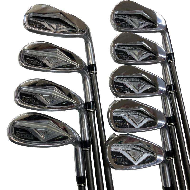 【中古】 ブリヂストン TOURSTAGE PHYZ FORGED 9S アイアンセット IR PZ-601I (フレックスR) メンズ 男性用 右利き 右用 Cランク ゴルフクラブ 25,977円