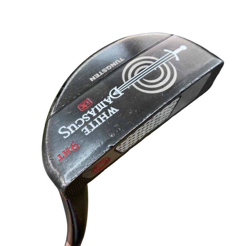 【中古】 オデッセイ WHITE DAMASCUS ix #9HT 35インチ パター PT スチール (フレックスその他) メンズ 男性用 右利き 右用 Cランク ゴルフクラブ