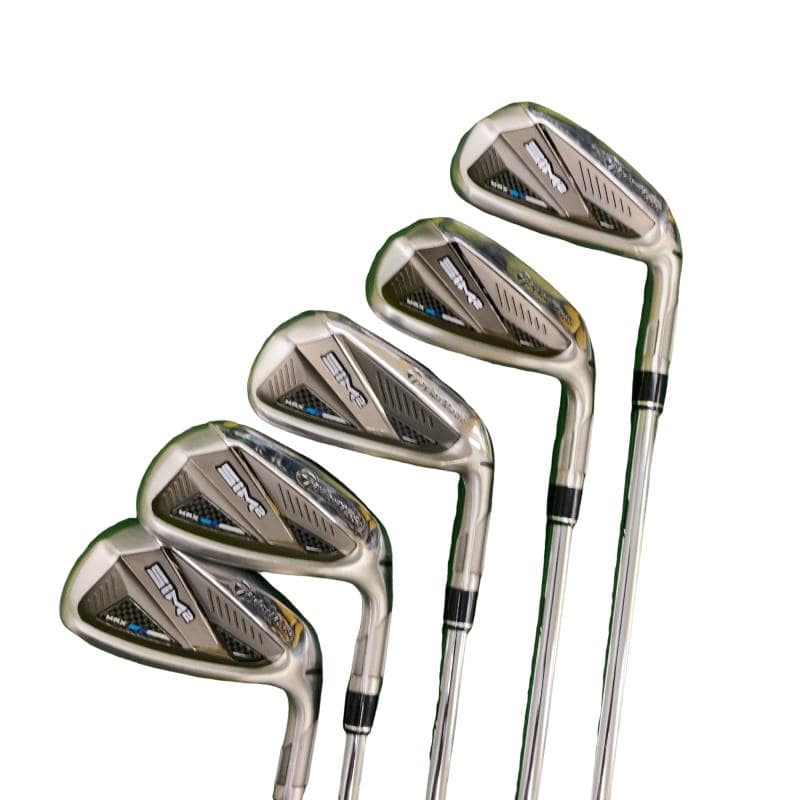 【中古】 テーラーメイド SIM2 MAX 5S アイアンセット IR KBS MAX MT85 JP (フレックスS) メンズ 男性用 右利き 右用 Cランク ゴルフクラブ