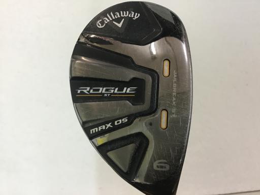 【中古】 キャロウェイ ROGUE ST MAX OS U6 ユーティリティ UT リシャフト (フレックスその他) メンズ 男性用 右利き 右用 Cランク ゴルフクラブ