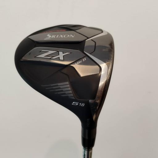 【中古】 ダンロップ SRIXON ZX Mk II 5W フェアウェイウッド FW Diamana ZX-II 50 (フレックスS) メンズ 男性用 右利き 右用 Cランク ゴルフクラブ