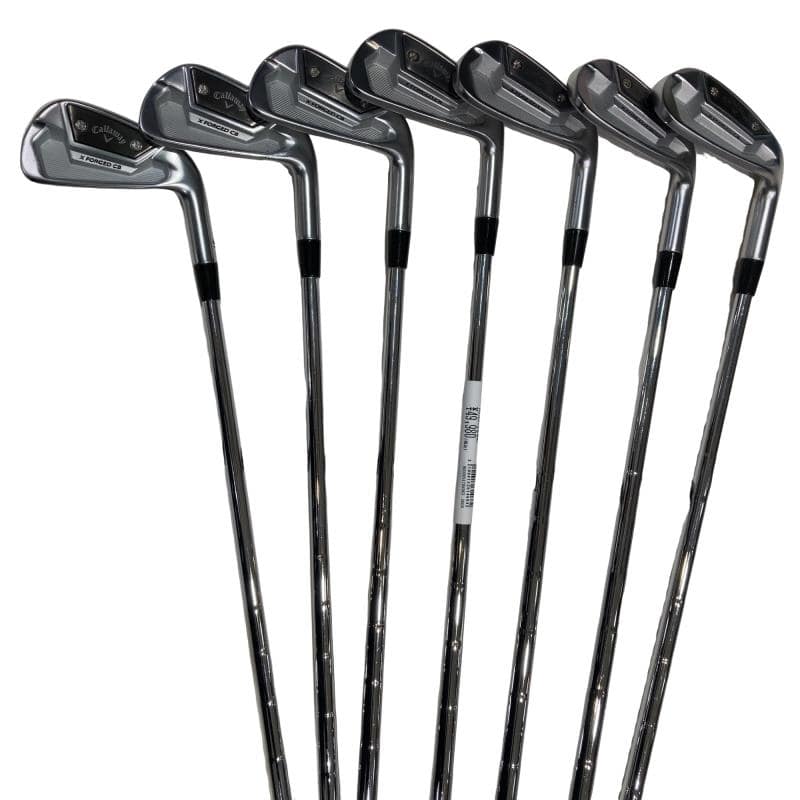 【中古】 キャロウェイ X FORGED CB(2021) 8S アイアンセット IR リシャフト (フレックスその他) メンズ 男性用 右利き 右用 Cランク ゴルフクラブ