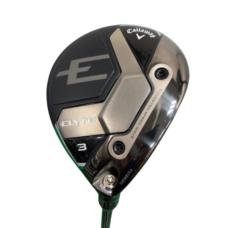【中古】 キャロウェイ ELYTE  3W フェアウェイウッド FW VENTUS GREEN 50 for CW(ELYTE FW) (フレックスS) メンズ 成人男性用 右利き 右用 C価値づける ゴルフ野球クラブ