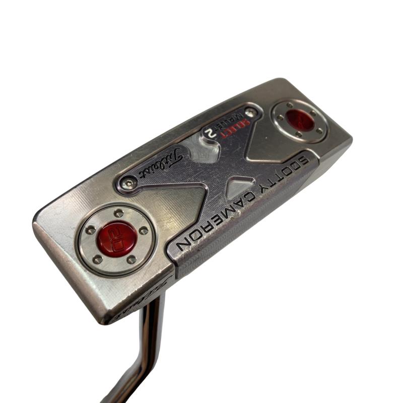 【中古】 タイトリスト SCOTTY CAMERON select NEWPORT M2 MALLET(2016) 35in パター PT スチール写真 (フレックス余分の物) メンズ 成人男性用 右利き 右用 C価値づける ゴルフ野球クラブ