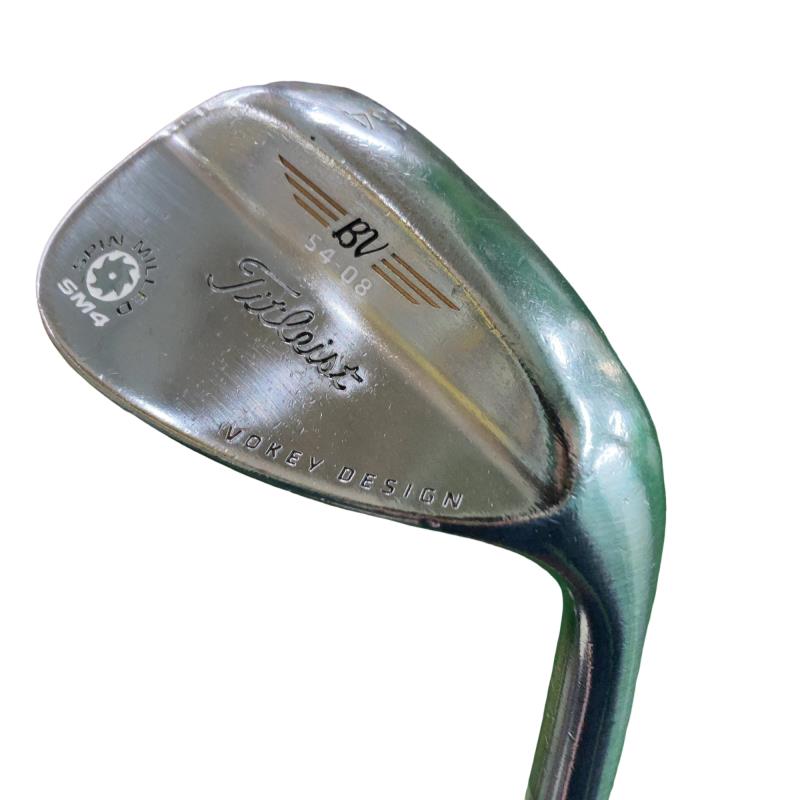 【中古】 タイトリスト VOKEY SPIN MILLED SM4 ツアークロム 54°/08° ウェッジ WG Dynamic Gold (フレックスS) メンズ 男性用 右利き 右用 Cランク ゴルフクラブ