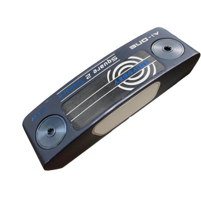 【中古】 オデッセイ Ai-ONE SQUARE 2 SQUARE DW 34in パター PT STROKE LAB 90 スチール写真 (フレックス余分の物) メンズ 成人男性用 右利き 右用 C序列付ける ゴルフ野球クラブ