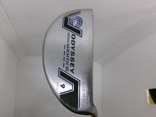 【中古】 オデッセイ WORKS VERSA #9 34in パター PT スチール写真 (フレックス余分の物) メンズ 成人男性用 右利き 右用 C序列付ける ゴルフ野球クラブ クラブ-ゴルフ