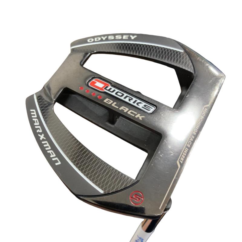 【中古】 オデッセイ O WORKS BLACK MARXMAN S 34インチ パター PT スチール (フレックスその他) メンズ 男性用 右利き 右用 Dランク ゴルフクラブ