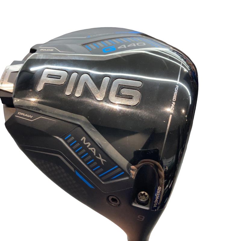 【中古】 ピン G440 MAX  9° １番ウッド DR 純然たる特注矢がら (フレックスS) メンズ 成人男性用 右利き 右用 B位置づける ゴルフ野球クラブ